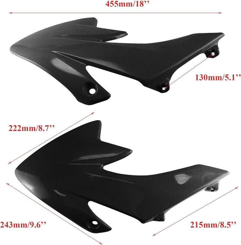 PRO BAT 7 PCs CRF50 Plastic Fender Kit with Fork Suspension Guard Cover XR50 Fairing Fender Kit Complete Fender Fairing Body Work Kit Fit for CRF 50 XR 50 SDG SSR 107 110 125 Pit Dirt Bike - Image 4